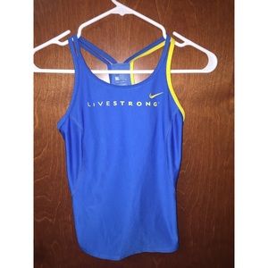 Nike tank with built in bra but no padding